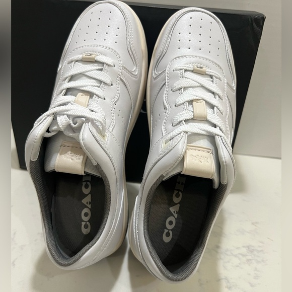 Coach Classic White Sneakers - Picture 10 of 11